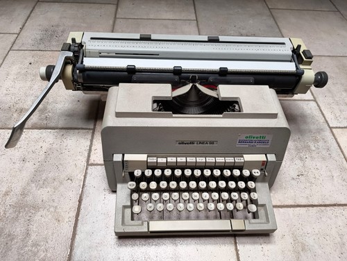Macchina scrivere olivetti - macchina,