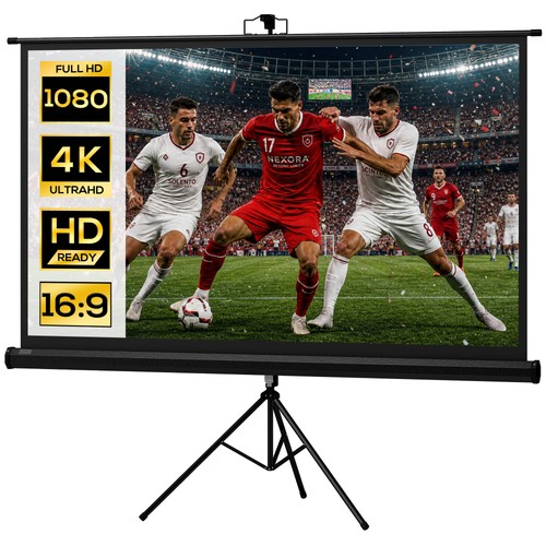 Homcom telo proiettore con - proiettore, 84"