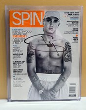 Signed eminem spin - eminem, magazine