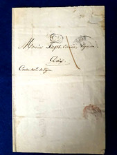 Antiker Falt-Brief Vorphilatelie Anno 1842 mit Inhalt Dijon