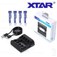 4 batterie litio AAA 1,5v