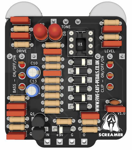 Screamer ts808 ts9 tube - -,