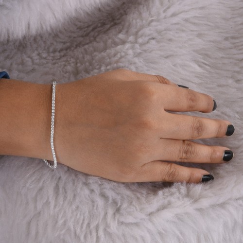 Bracciale tennis diamante - tennis, in