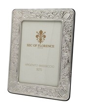 CORNICE PORTAFOTO in ARGENTO MASSICCIO 925 1019/9×13 new
