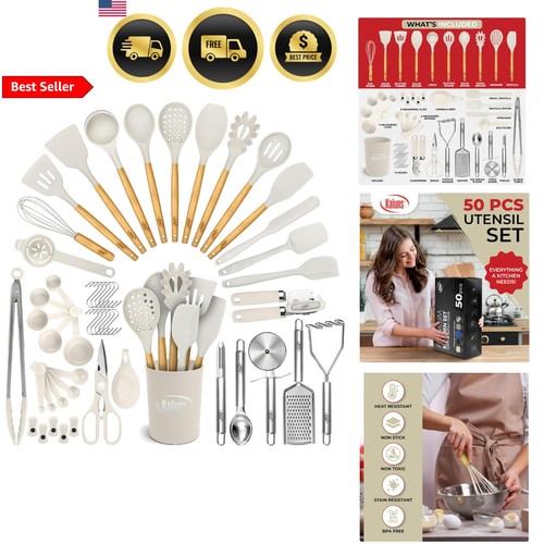 Set utensili cucina silicone - utensili,