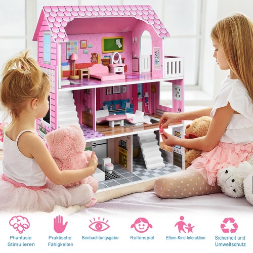 Casa delle bambole per bambini - casa,