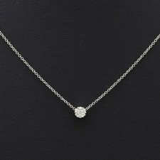 GIORGIO VISCONTI COLLANA IN ORO BIANCO 18 KT DIAMANTI 0.11 CT NATURALI
