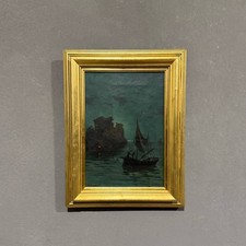 dipinto olio su tela Gaetano