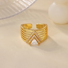 Elegante anello regolabile
