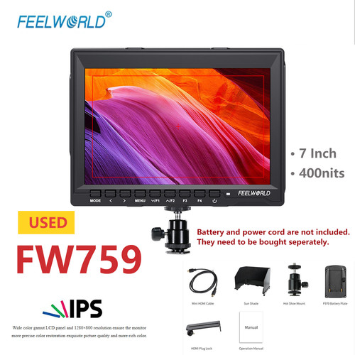 Feelworld fw759 pollici - 7,