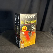 VHS, NEW.VIDEOCASSETTE SONY