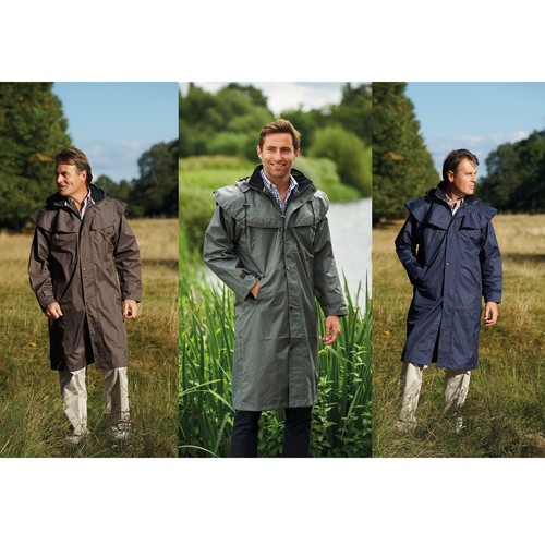 Cappotto lungo impermeabile