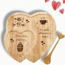 Vassoio Base in Legno Doppio