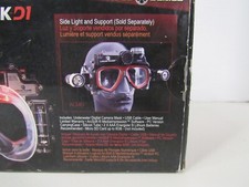 Maschera video subacquea