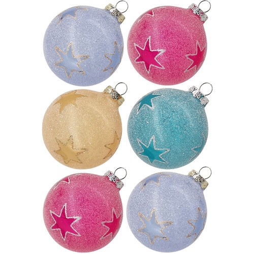 Set palline natale stelle - natale,,