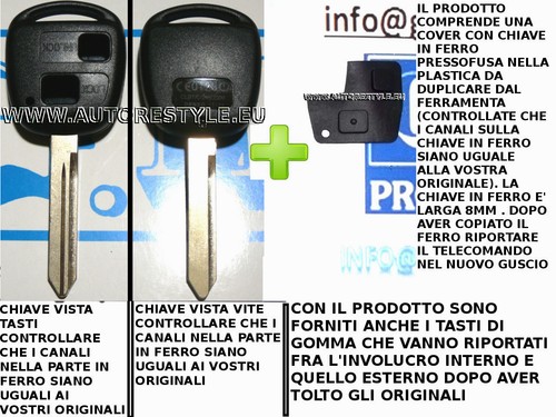 Guscio tasti per chiave - per,