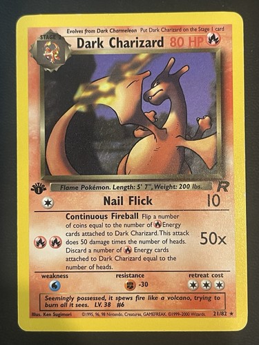 Dark charizard team - charizard,