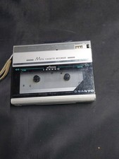 Sanyo mini cassette recorder - sanyo,