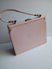 Portafoglio tascabile rosa vintage chiusura a scatto