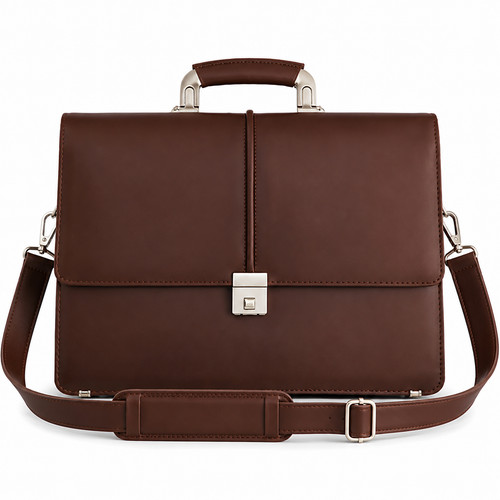 Borsa pelle per laptop - in, da
