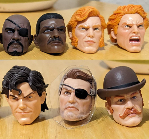 Marvel legends lotto teste - lotto,