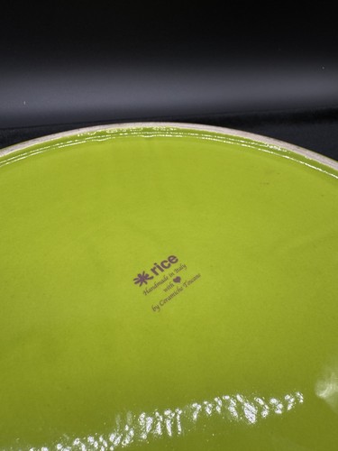 Piatto verde ceramica - piatto,
