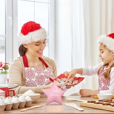 Star di decorazione di legno