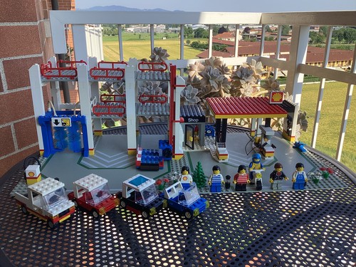 Lego 6394 stazione - shell, e