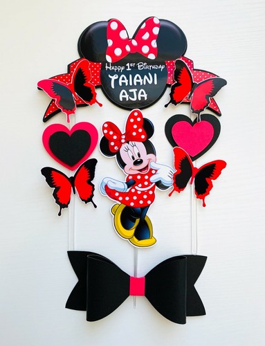 Cake topper minnie mouse - topper,