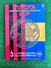 MILAN BOCA JUNIORS MATCH PROGRAMM PROGRAMMA NO MAGLIA SHIRT MATCH WORN