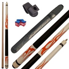 Stecca Pool JOLLY VULCANO S23 2 pezzi lunghezza 145 cm cuoio 13 mm peso standard