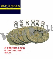 0980 - DISCHI FRIZIONE VESPA 125 VM1T VM2T VU1T DAL 53-54