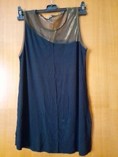 Tezenis top smanicato nero e oro tg. M