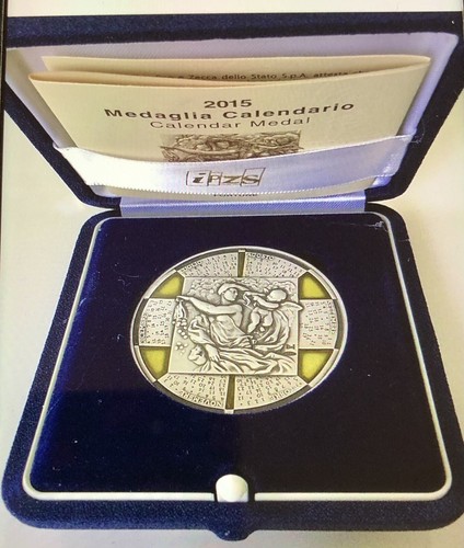 Medaglia calendario ipsz - medaglia,