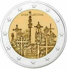 2 Euro LITUANIA 2020 COLLINA