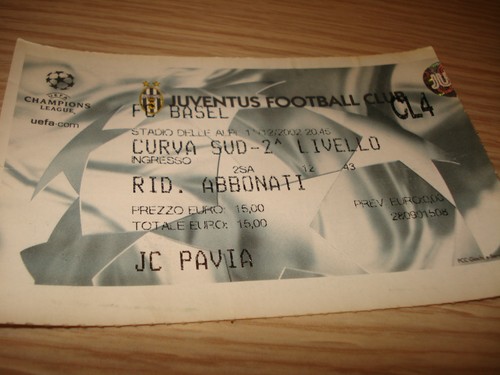 Biglietto ticket champions - ticket,
