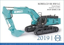 Escavatore cingolato Kobelco SK850 LC modelli Conrad 2219/0 1:50