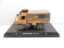Die cast 1/43 Modellino Camion Truck Mercedes Unimog Paris-Dakar 1984