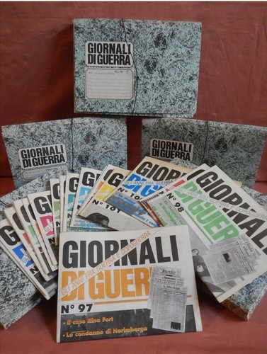 Giornali guerra anni - giornali,