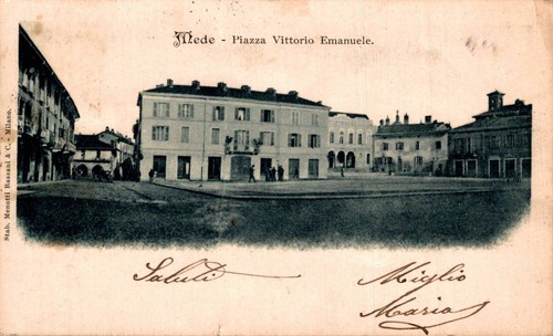Pavia mede piazza vittorio - mede,