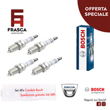 Candele Bosch Dacia Duster 1.6