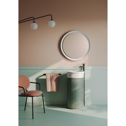 Mobile porta lavabo tondo - , h72