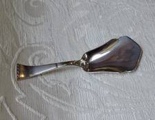 Art Nouveau Dutch Caddy Spoon .830 Silver c1895