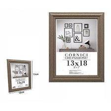 CORNICE PER FOTO PORTA FOTOGRAFIE QUADRI TELE 13 X 18 CM MODELLO LEGNO 71641