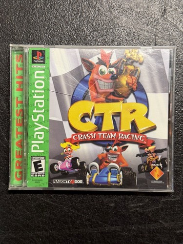 Ctr crash team racing ps1 - ctr,