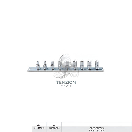 Set chiavi bussola torx - set,