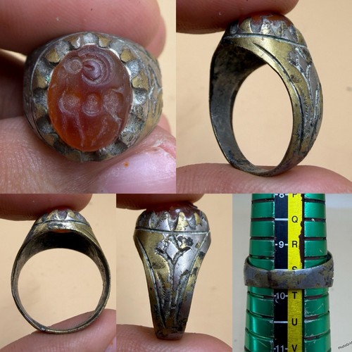 Anello simbolo corniola