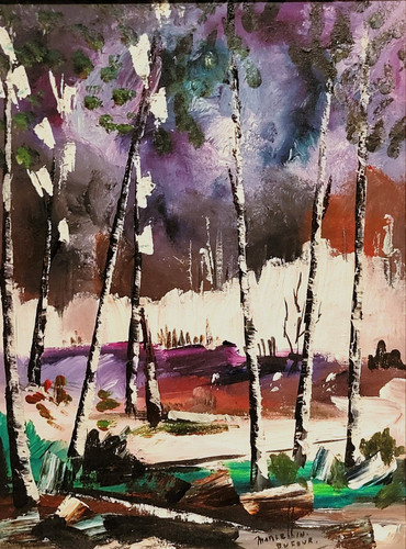 Original painting signed by - original,