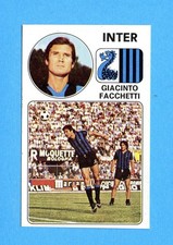 CALCIATORI PANINI 1976-77-Figurina-Sticker n. 107 - FACCHETTI - INTER -Rec