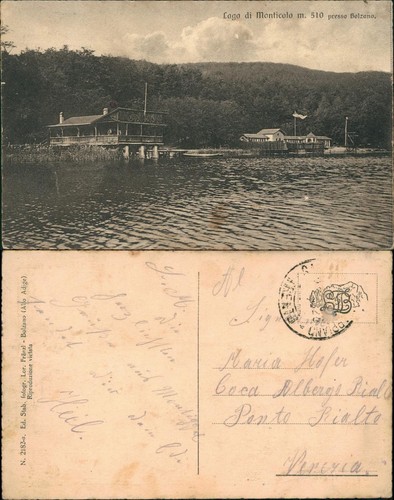 Cartoline bolzano lago - cartoline,